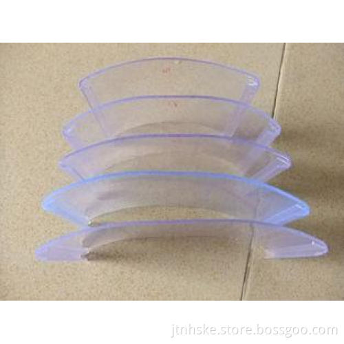 PVC / ABS / PE Transparent PVC plastic extrusion profile /